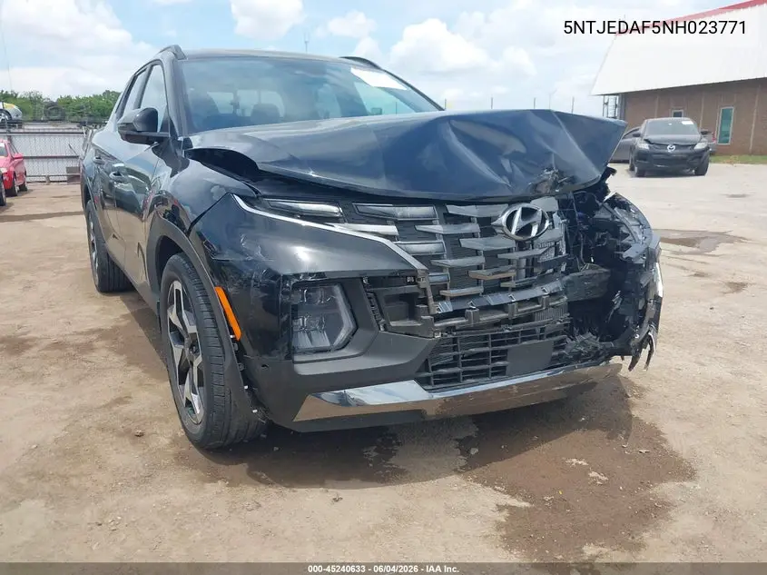 2022 Hyundai Santa Cruz Limited VIN: 5NTJEDAF5NH023771 Lot: 45240633