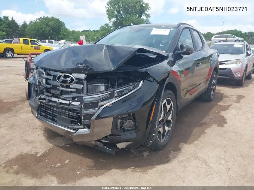 2022 Hyundai Santa Cruz Limited VIN: 5NTJEDAF5NH023771 Lot: 45240633