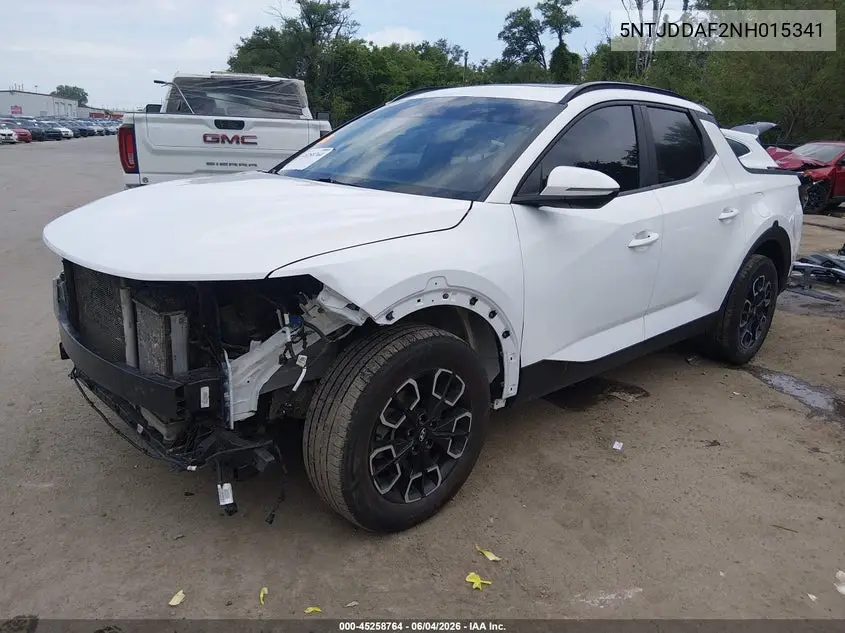 2022 Hyundai Santa Cruz Sel Premium VIN: 5NTJDDAF2NH015341 Lot: 45258764