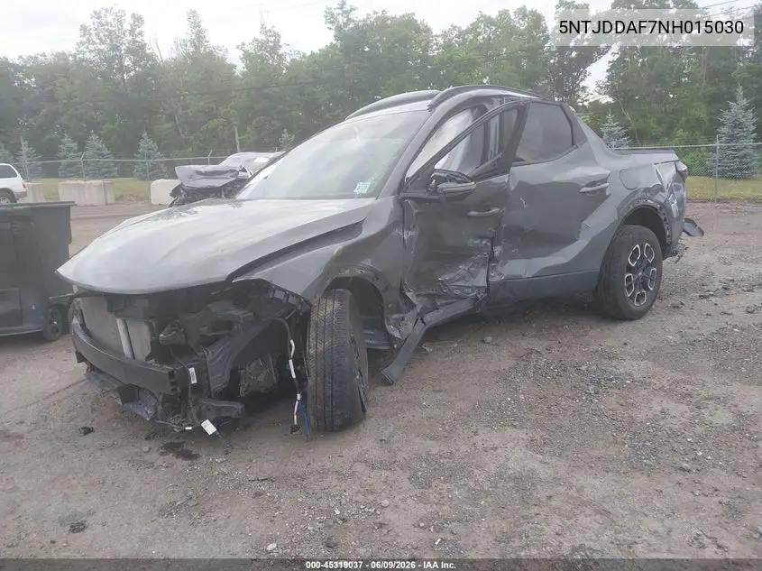 2022 Hyundai Santa Cruz Sel Premium VIN: 5NTJDDAF7NH015030 Lot: 45319037