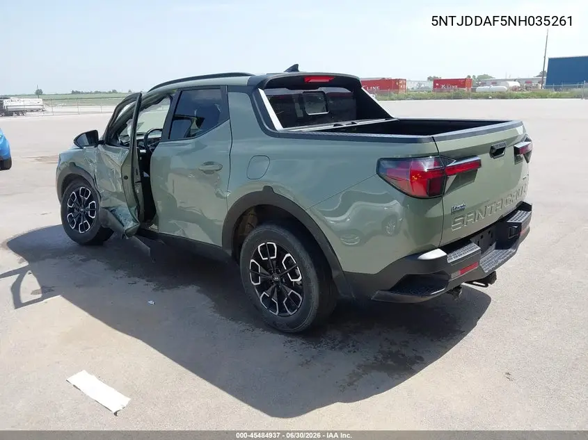 2022 Hyundai Santa Cruz Sel Premium VIN: 5NTJDDAF5NH035261 Lot: 45484937