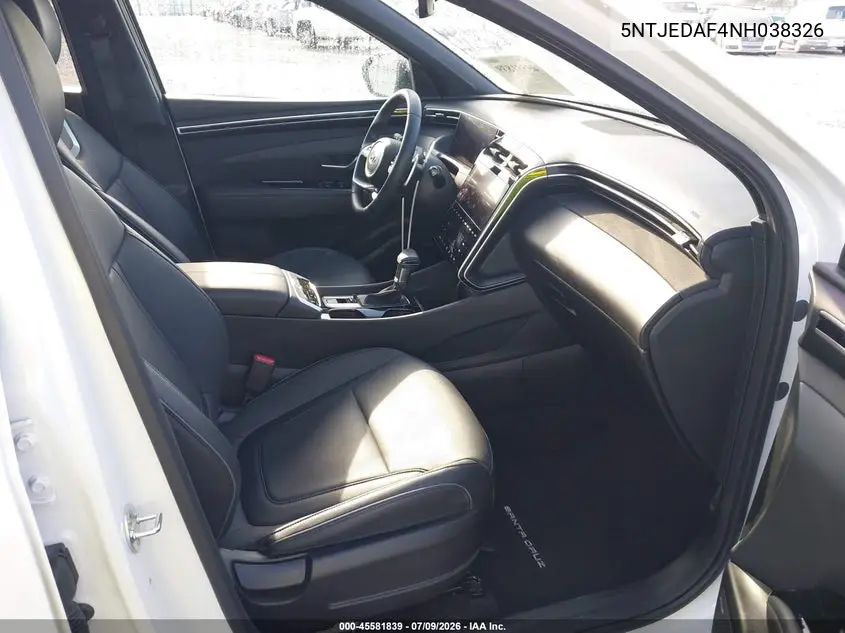 2022 Hyundai Santa Cruz Limited VIN: 5NTJEDAF4NH038326 Lot: 45581839