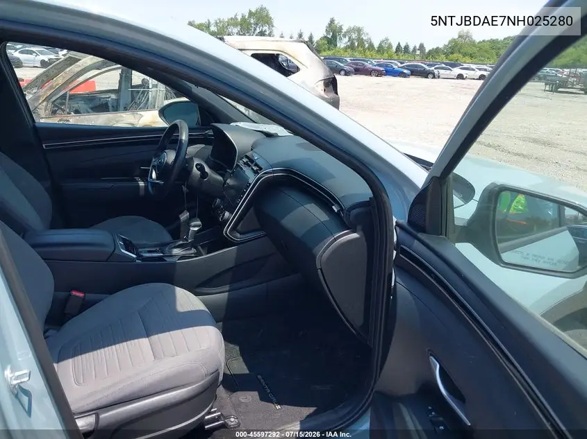 2022 Hyundai Santa Cruz Sel VIN: 5NTJBDAE7NH025280 Lot: 45597292