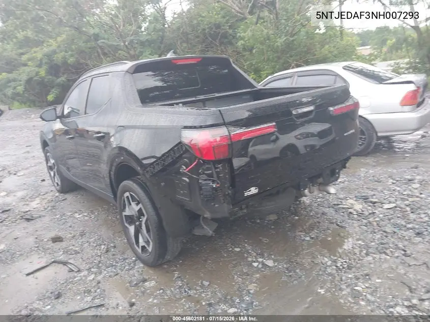 2022 Hyundai Santa Cruz Limited VIN: 5NTJEDAF3NH007293 Lot: 45602181