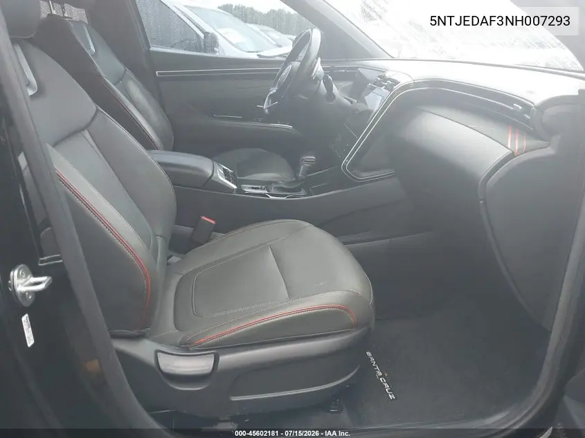 2022 Hyundai Santa Cruz Limited VIN: 5NTJEDAF3NH007293 Lot: 45602181