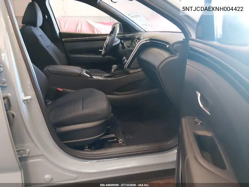 2022 Hyundai Santa Cruz Sel VIN: 5NTJCDAEXNH004422 Lot: 45609389