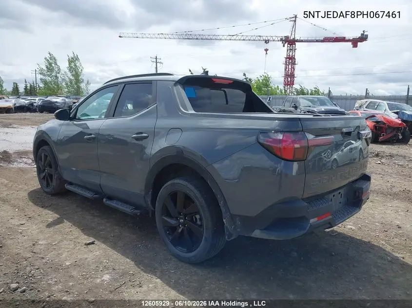 2023 Hyundai Santa Cruz Limited VIN: 5NTJEDAF8PH067461 Lot: 12605929