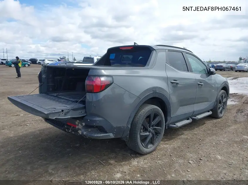 2023 Hyundai Santa Cruz Limited VIN: 5NTJEDAF8PH067461 Lot: 12605929