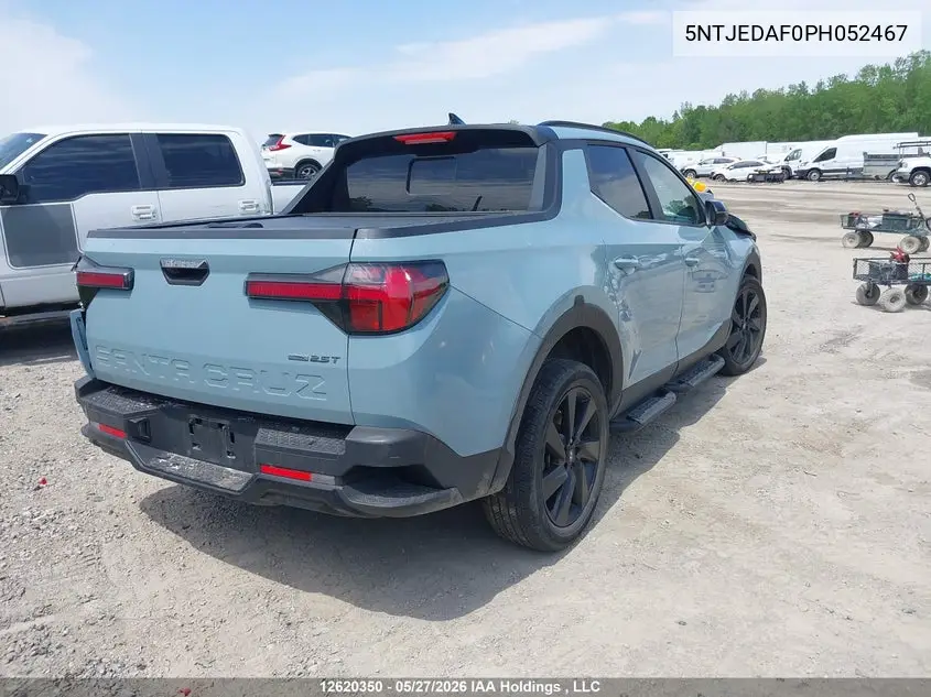 2023 Hyundai Santa Cruz Limited VIN: 5NTJEDAF0PH052467 Lot: 12620350