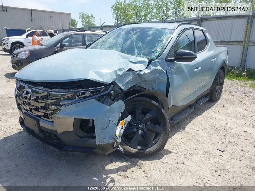 2023 Hyundai Santa Cruz Limited VIN: 5NTJEDAF0PH052467 Lot: 12620350