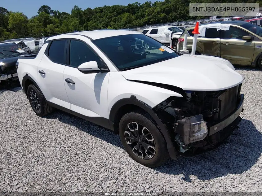 2023 Hyundai Santa Cruz Sel VIN: 5NTJBDAE4PH065397 Lot: 44927391
