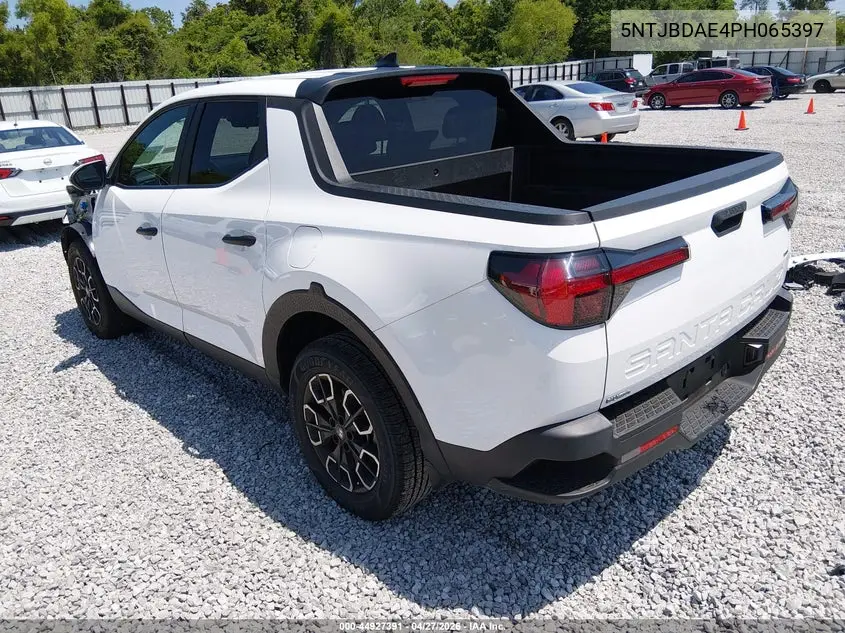 2023 Hyundai Santa Cruz Sel VIN: 5NTJBDAE4PH065397 Lot: 44927391