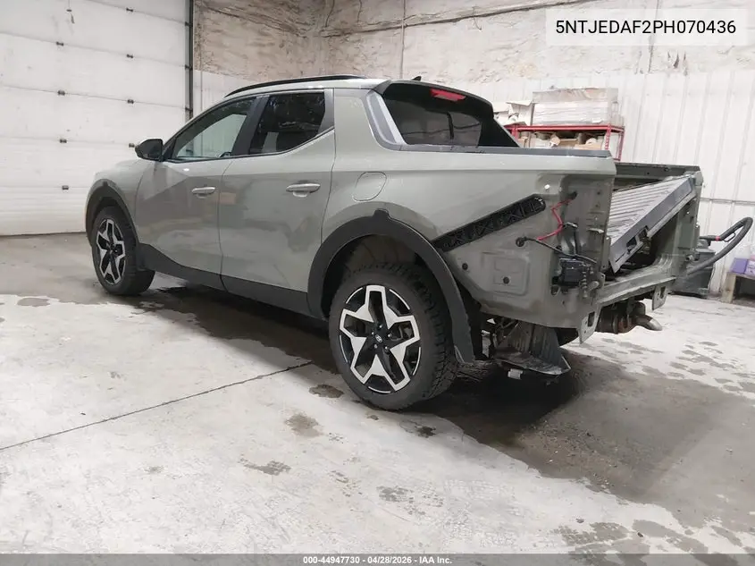 2023 Hyundai Santa Cruz Limited VIN: 5NTJEDAF2PH070436 Lot: 44947730
