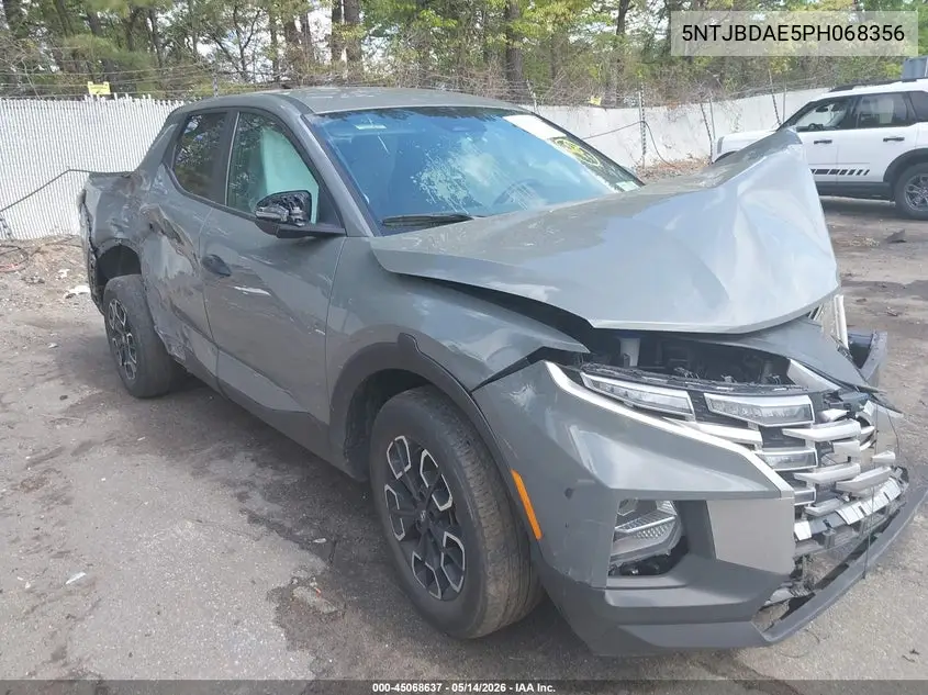 2023 Hyundai Santa Cruz Sel VIN: 5NTJBDAE5PH068356 Lot: 45068637