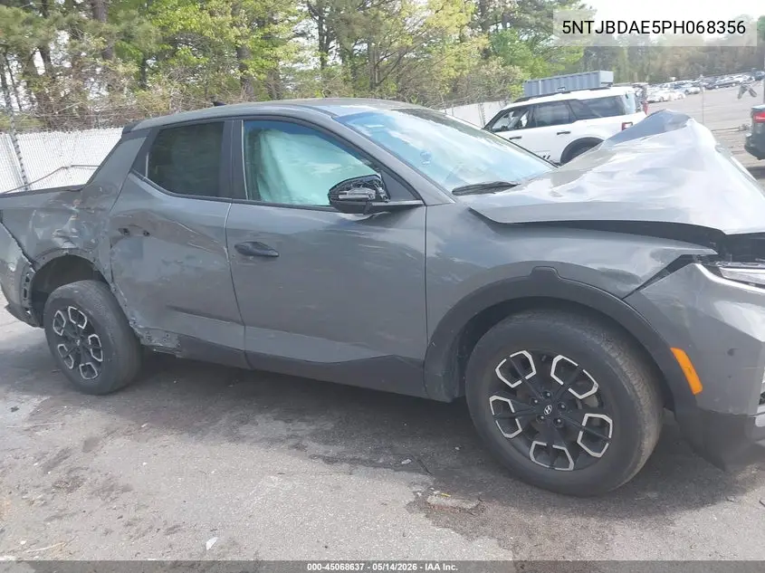 2023 Hyundai Santa Cruz Sel VIN: 5NTJBDAE5PH068356 Lot: 45068637