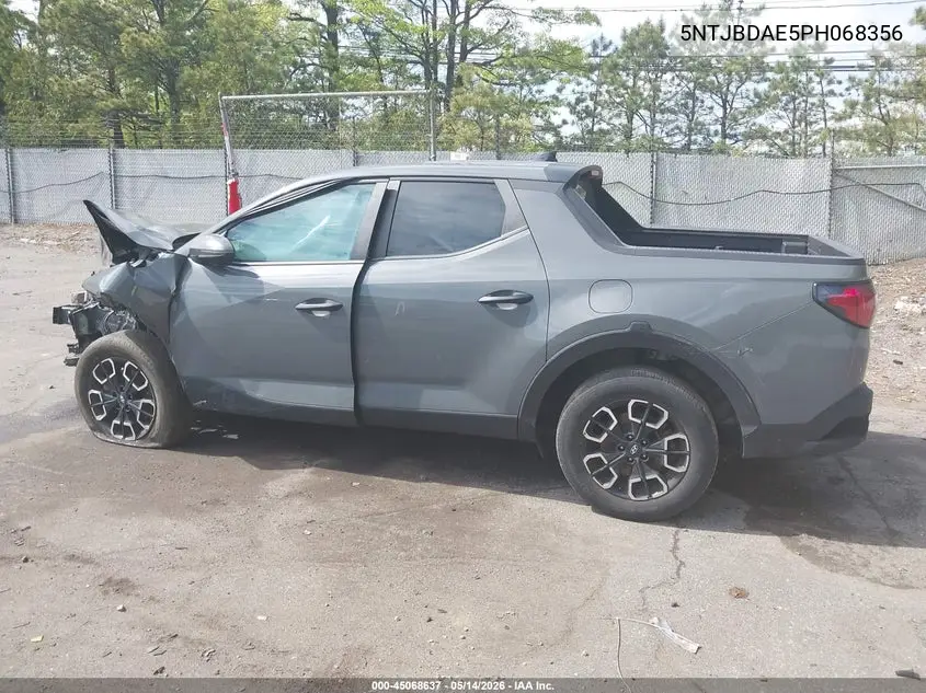 2023 Hyundai Santa Cruz Sel VIN: 5NTJBDAE5PH068356 Lot: 45068637