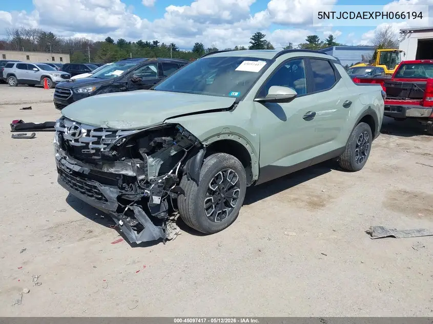 2023 Hyundai Santa Cruz Sel VIN: 5NTJCDAEXPH066194 Lot: 45097417