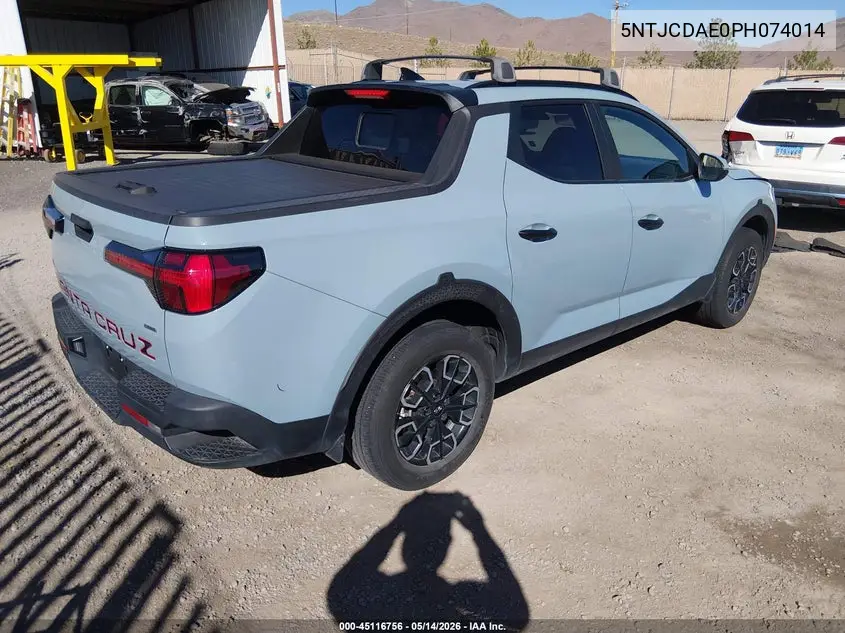 2023 Hyundai Santa Cruz Sel VIN: 5NTJCDAE0PH074014 Lot: 45116756