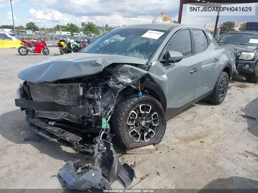 2023 Hyundai Santa Cruz Sel VIN: 5NTJBDAE0PH041629 Lot: 45235705