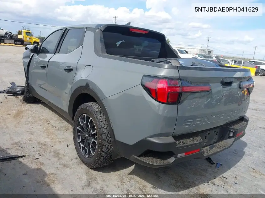2023 Hyundai Santa Cruz Sel VIN: 5NTJBDAE0PH041629 Lot: 45235705