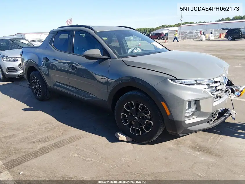 2023 Hyundai Santa Cruz Sel VIN: 5NTJCDAE4PH062173 Lot: 45283240