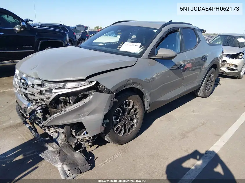 2023 Hyundai Santa Cruz Sel VIN: 5NTJCDAE4PH062173 Lot: 45283240