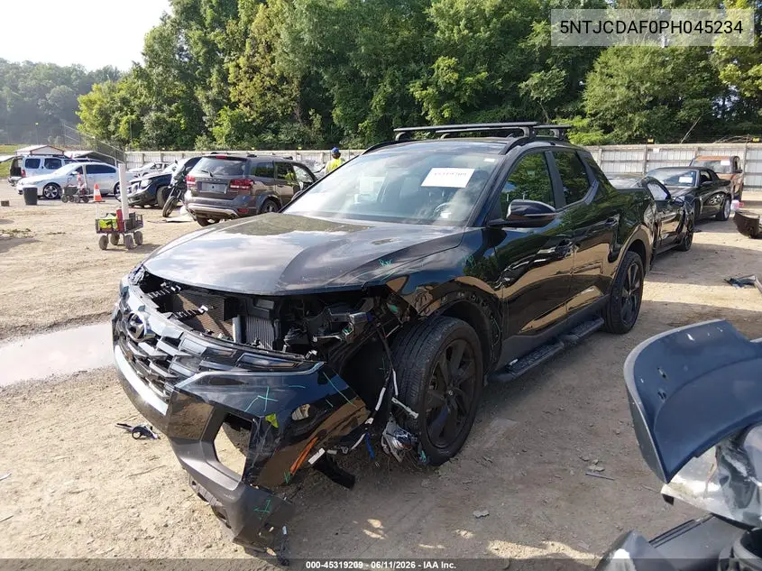 2023 Hyundai Santa Cruz Night VIN: 5NTJCDAF0PH045234 Lot: 45319209