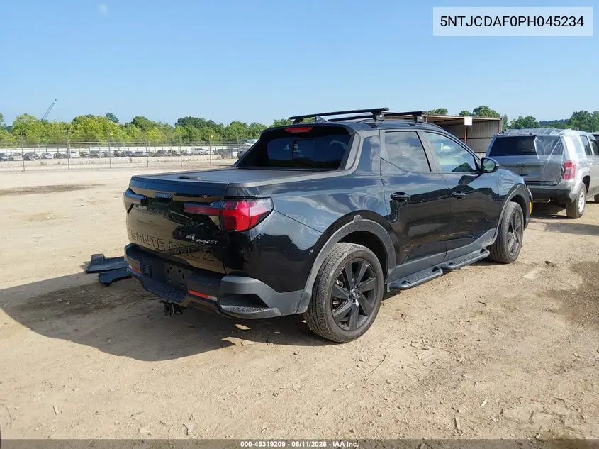 2023 Hyundai Santa Cruz Night VIN: 5NTJCDAF0PH045234 Lot: 45319209