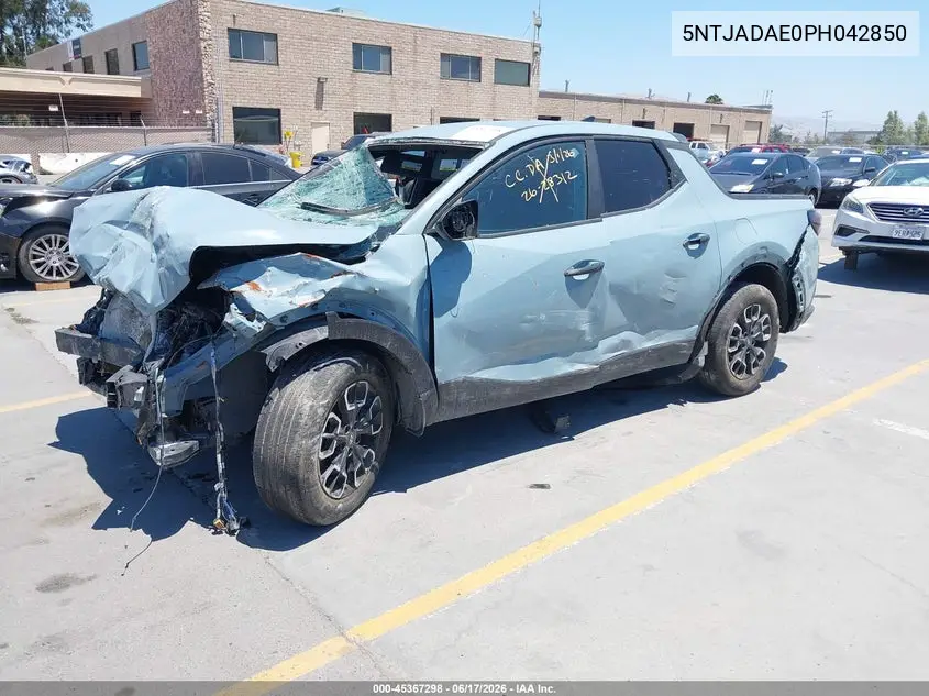 2023 Hyundai Santa Cruz Se VIN: 5NTJADAE0PH042850 Lot: 45367298