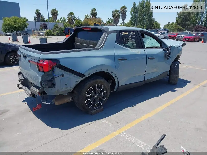 2023 Hyundai Santa Cruz Se VIN: 5NTJADAE0PH042850 Lot: 45367298