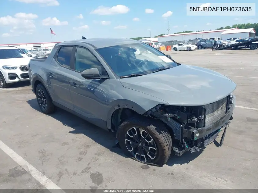 2023 Hyundai Santa Cruz Sel VIN: 5NTJBDAE1PH073635 Lot: 45407051