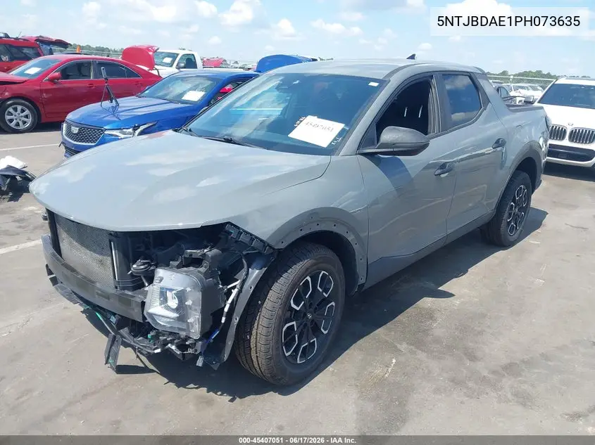 2023 Hyundai Santa Cruz Sel VIN: 5NTJBDAE1PH073635 Lot: 45407051