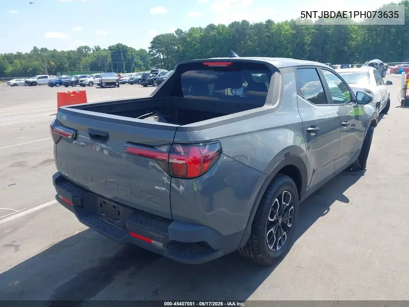 2023 Hyundai Santa Cruz Sel VIN: 5NTJBDAE1PH073635 Lot: 45407051