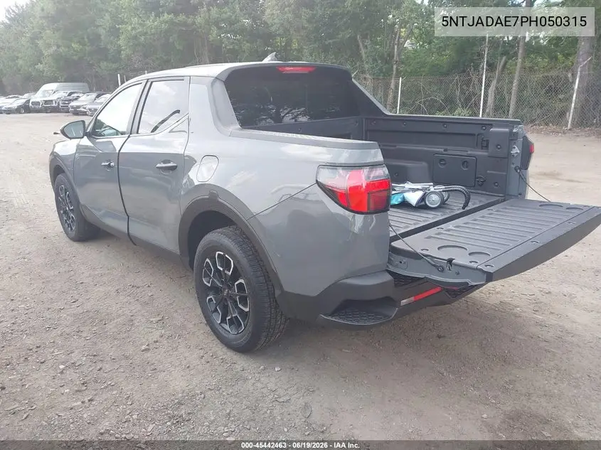 2023 Hyundai Santa Cruz Se VIN: 5NTJADAE7PH050315 Lot: 45442463