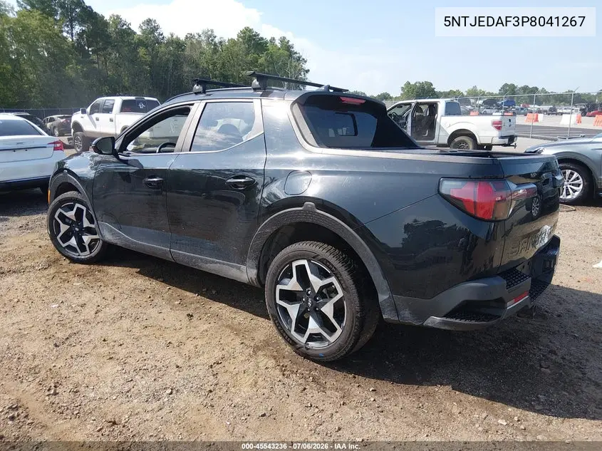 2023 Hyundai Santa Cruz Limited VIN: 5NTJEDAF3PH041267 Lot: 45543236