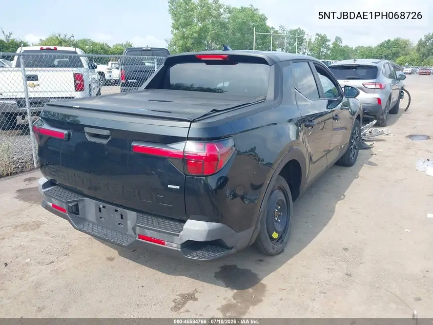 2023 Hyundai Santa Cruz Sel VIN: 5NTJBDAE1PH068726 Lot: 45584766