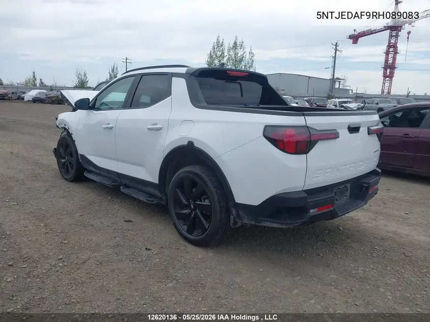 2024 Hyundai Santa Cruz Ultimate Awd VIN: 5NTJEDAF9RH089083 Lot: 12620136X