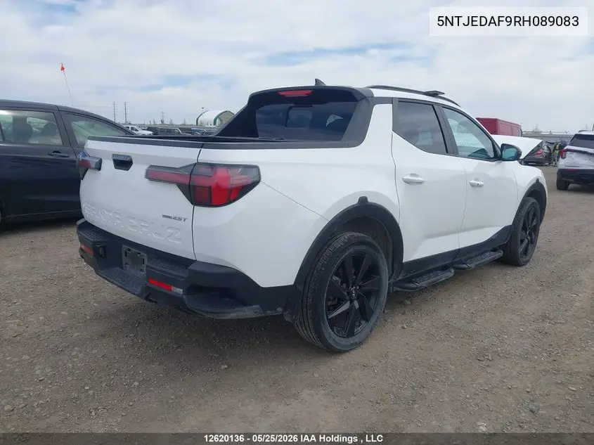2024 Hyundai Santa Cruz Ultimate Awd VIN: 5NTJEDAF9RH089083 Lot: 12620136X