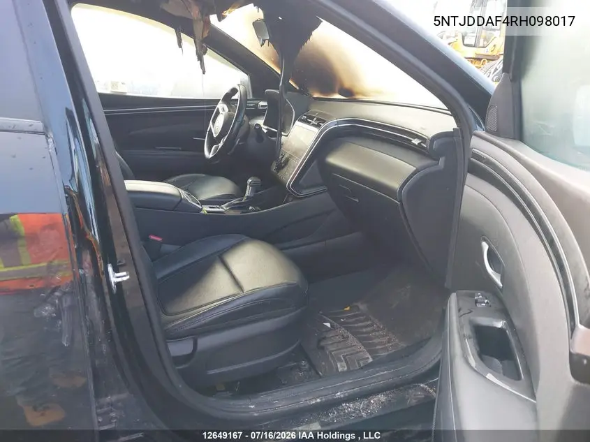 2024 Hyundai Santa Cruz Trend Awd VIN: 5NTJDDAF4RH098017 Lot: 12649167