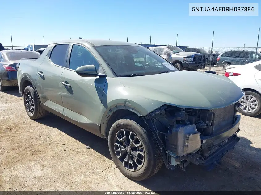 5NTJA4AE0RH087886 2024 Hyundai Santa Cruz Se
