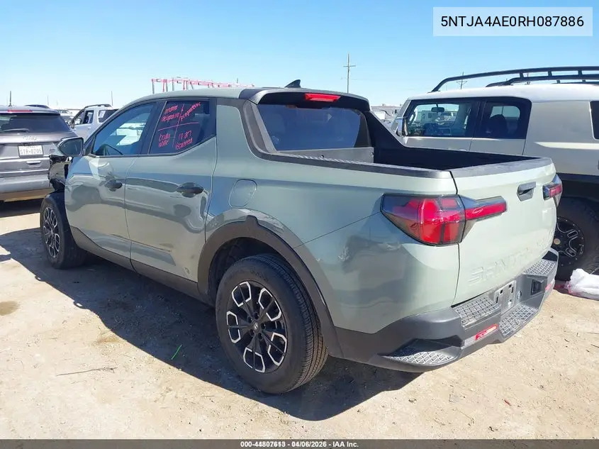 5NTJA4AE0RH087886 2024 Hyundai Santa Cruz Se