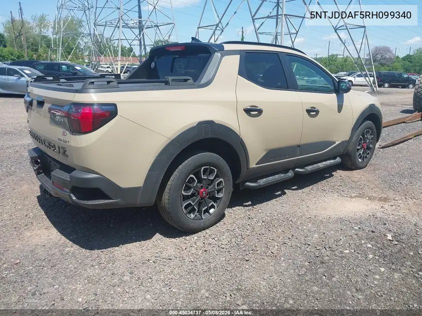 2024 Hyundai Santa Cruz Xrt VIN: 5NTJDDAF5RH099340 Lot: 45034737