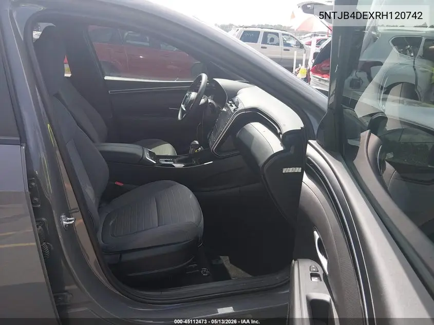 2024 Hyundai Santa Cruz Sel VIN: 5NTJB4DEXRH120742 Lot: 45112473