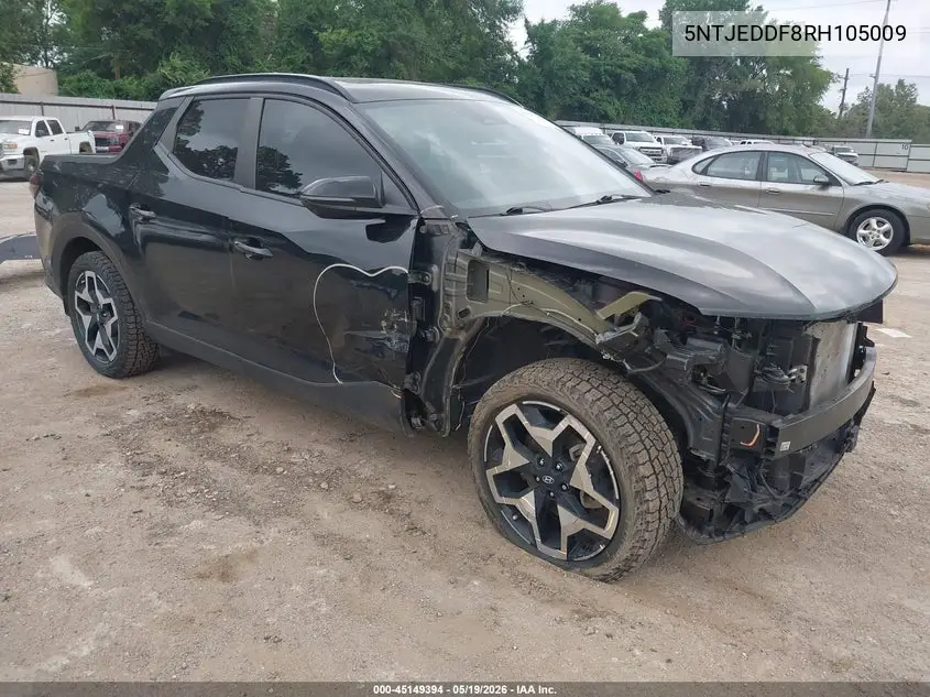 2024 Hyundai Santa Cruz Limited VIN: 5NTJEDDF8RH105009 Lot: 45149394