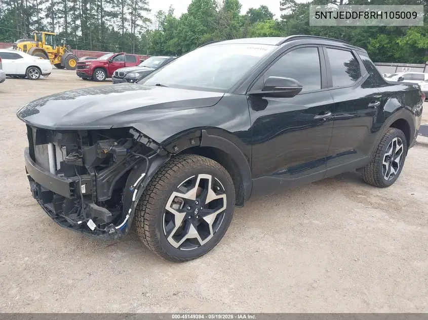 2024 Hyundai Santa Cruz Limited VIN: 5NTJEDDF8RH105009 Lot: 45149394