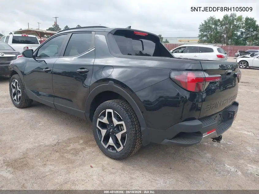 2024 Hyundai Santa Cruz Limited VIN: 5NTJEDDF8RH105009 Lot: 45149394