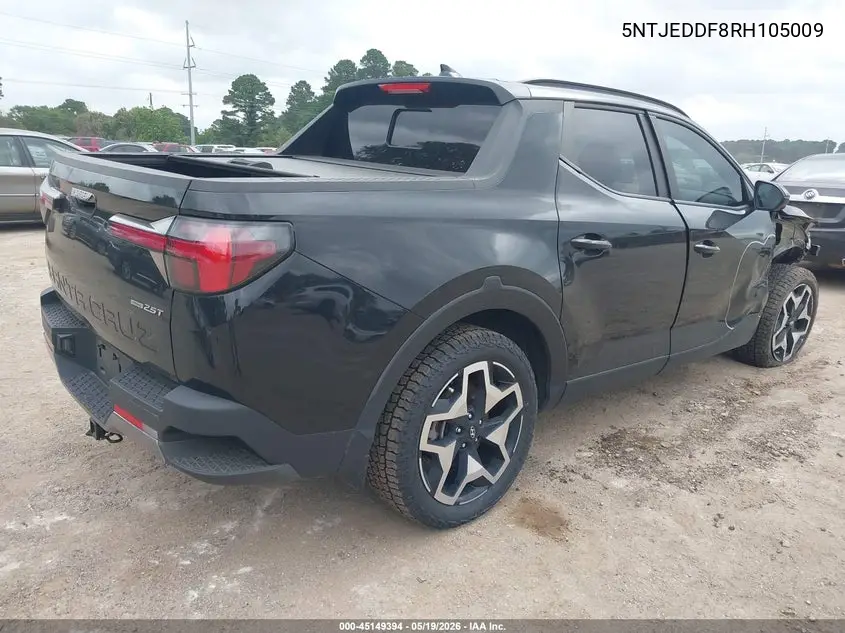2024 Hyundai Santa Cruz Limited VIN: 5NTJEDDF8RH105009 Lot: 45149394