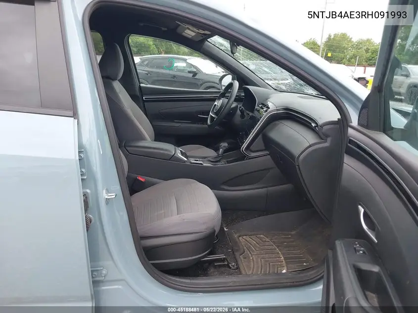 2024 Hyundai Santa Cruz Sel VIN: 5NTJB4AE3RH091993 Lot: 45188481