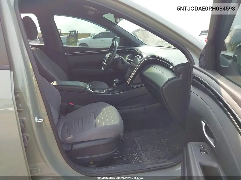 2024 Hyundai Santa Cruz Sel VIN: 5NTJCDAE0RH084593 Lot: 45342875