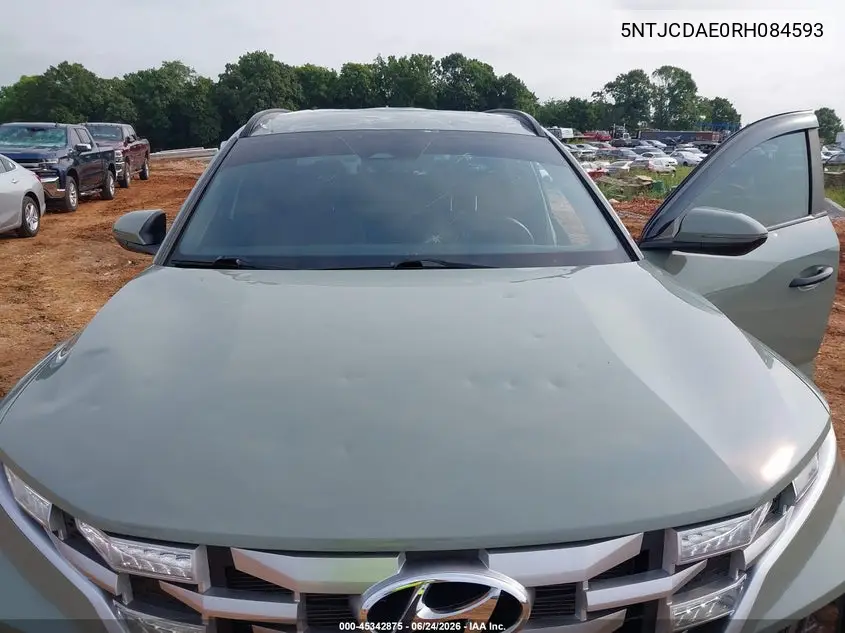 2024 Hyundai Santa Cruz Sel VIN: 5NTJCDAE0RH084593 Lot: 45342875
